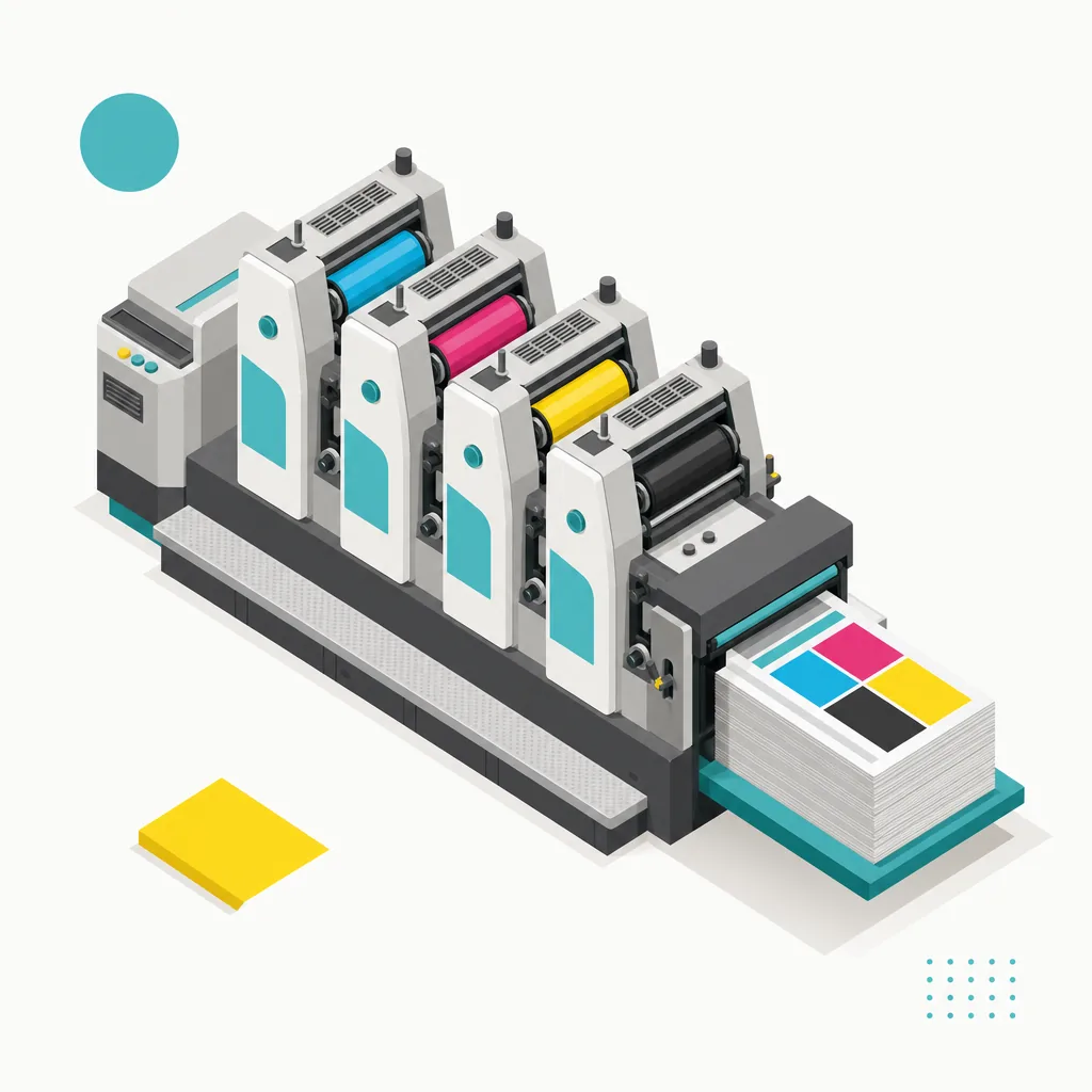 商業印刷服務示意 — Commercial Printing｜MINDS 麥思印刷整合